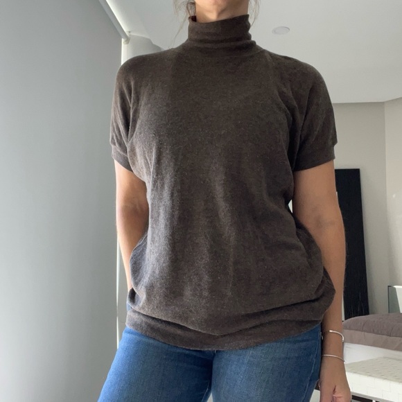 Rick Owens Sweaters - Rick Owen’s Lilies Brown Short Sleeve sweater